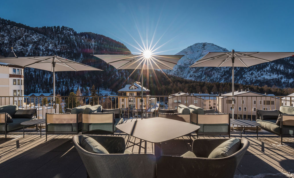 Mountain Lounge & Terrace Sunstar Pontresina 